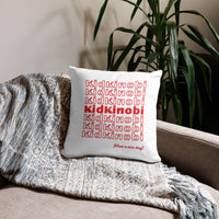 The KidKinobi Basic Pillow - Have a nice day!