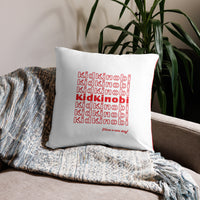 The KidKinobi Basic Pillow - Have a nice day!