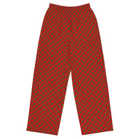 The KidKinobi All-over Kid Glove Print Unisex Wide-leg Pants