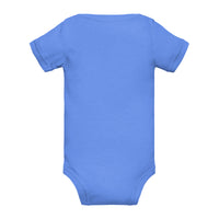 The KidKinobi Baby Stacked Face Short Sleeve One Piece