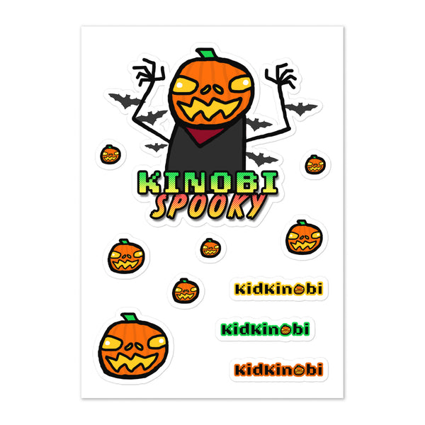 The Kid Kinobi Kinobi Spooky Sticker Sheet