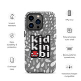 The KidKinobi Tough Case for iPhone® Stacked Face