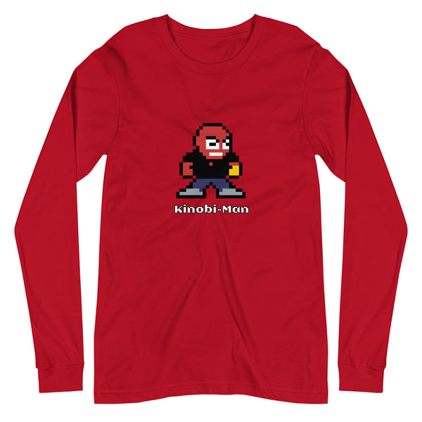 The KidKinobi Unisex Retro Kinobi-Man Long Sleeve Tee