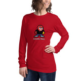 The KidKinobi Unisex Retro Kinobi-Man Long Sleeve Tee