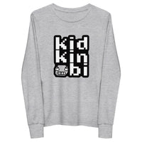 The KidKinobi YOUTH Stacked Face Long Sleeve Tee